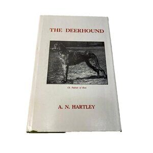 The Deerhound, A.N. Hartley - 1968 (1972 Edition), H/C Book, VGC